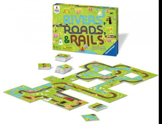 RIVERS, ROADS & RAILS (AGE 5+)