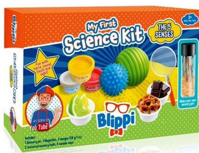 BLIPPI MY FIRST SENSORY SCIENCE KIT