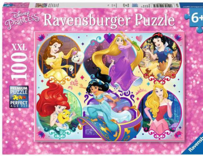 RAVENSBURGER 100 PCS - DISNEY PRINCESS: BE STRONG, BE YOU