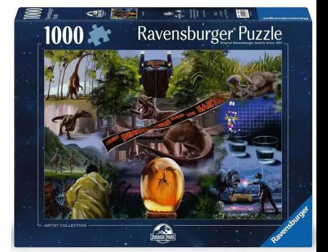 RAVENSBURGER 1000 PCS JURASSIC PARK