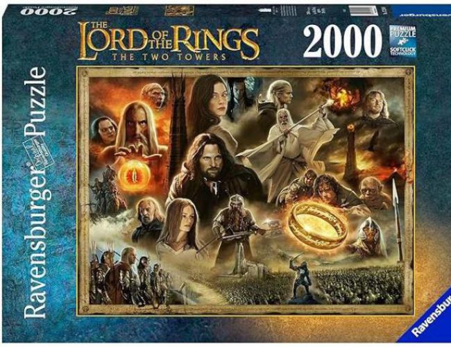 RAVENSBURGER 2000 PCS LORD OF THE RINGS THE TWO TOWERS