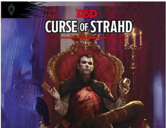 D&D CURSE OF STRAHD (MSRP $63.95)