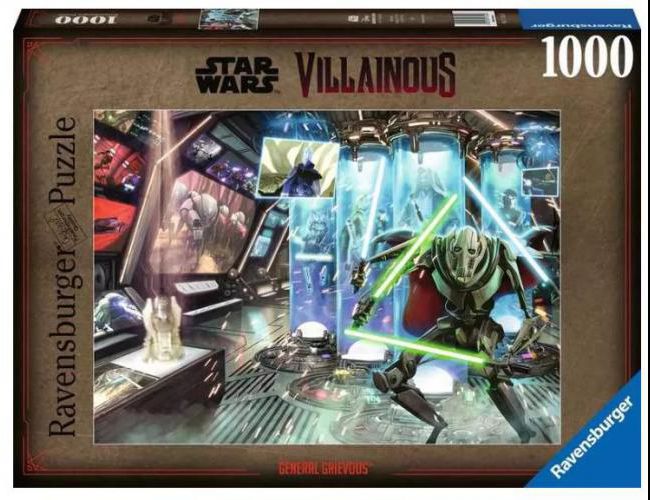 RAVENSBURGER 1000: VILLAINOUS GENERAL GRIEVOUS