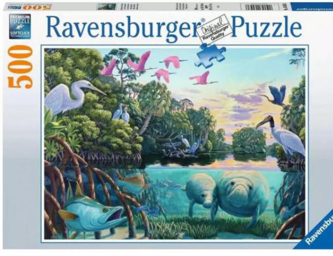 RAVENSBURGER 500 MANATEE MOMENTS