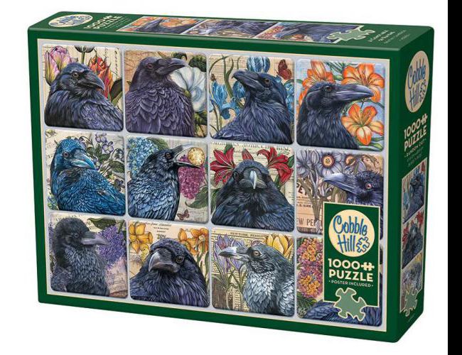 COBBLE HILL 1000 PCS A CONSTABLE OF RAVENS