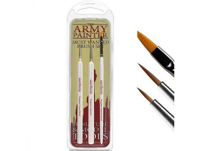 ARMY PAINTER WARGAMERS MOST WANTED BRUSHES