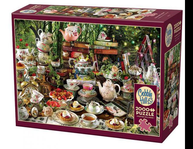 COBBLE HILL 2000 PC MAD HATTER'S TEA PARTY