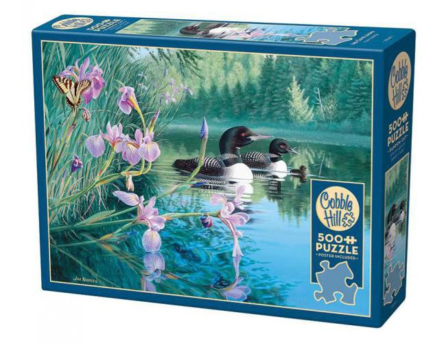 COBBLE HILL 500 PCS IRIS COVE LOONS