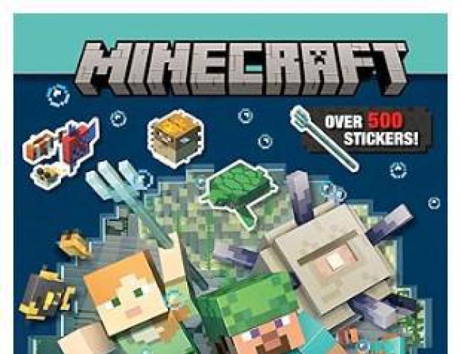 MINECRAFT OFFICIAL AQUATIC ADVENTURE STICKER BOOK