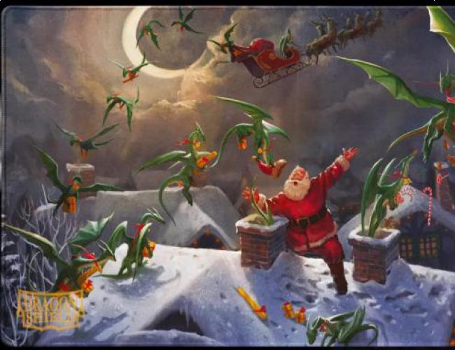 DRAGON SHIELD PLAYMAT CHRISTMAS 2023