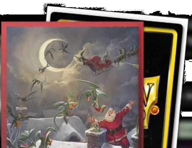 DRAGON SHIELD SLEEVES CHRISTMAS 2023