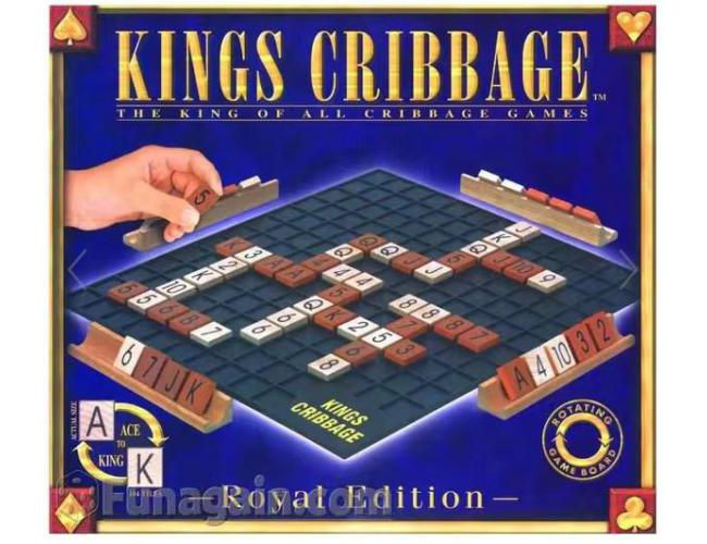 KINGS CRIBBAGE (WOODEN TILES)