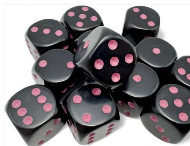 CHX25648 OPAQUE 12D6 16MM BLACK/PINK