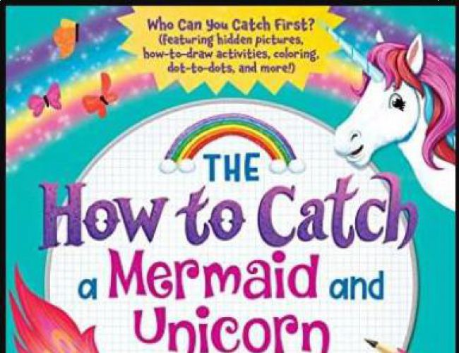 HOW TO CATCH A MERMAID and UNICORN - Activity Book for Kids