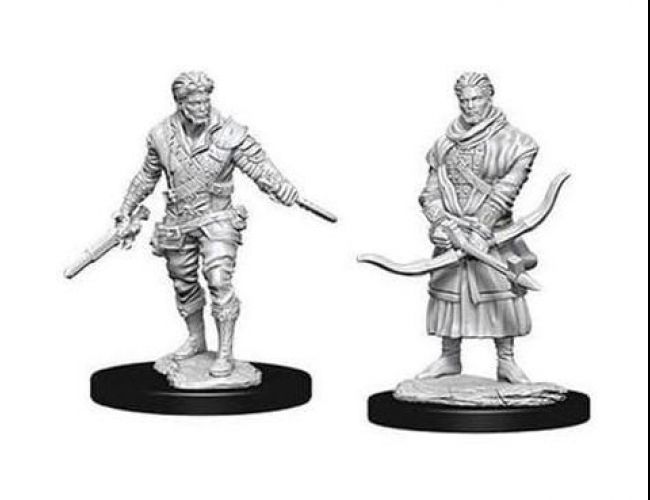 DND UNPAINTED MINIS WV9 MALE HUMAN ROGUE