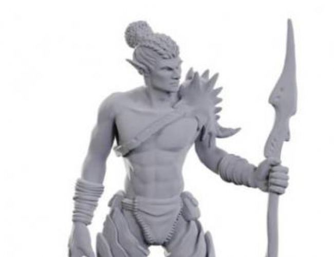 DND UNPAINTED MINIS WV23 SEA ELF LEADER