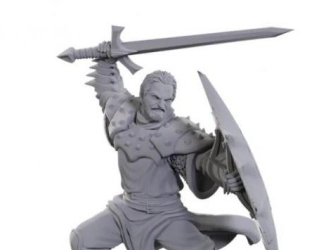 DND UNPAINTED MINIS WV23 DRAGON ARMY SOLDIER