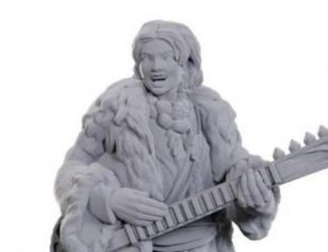 DND UNPAINTED MINIS WV23 ANSALON HUMAN BARD