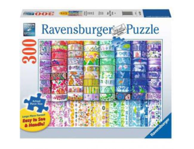 RAVENSBURGER PUZZLE - 300 PCS - LARGE PIECE FORMAT - WASHI WISHES