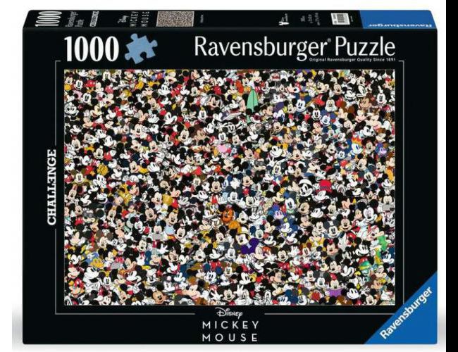 RAVENSBURGER PUZZLE 1000: MICKEY CHALLENGE