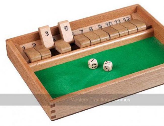 SHUT THE BOX GAME 12 NUMBER