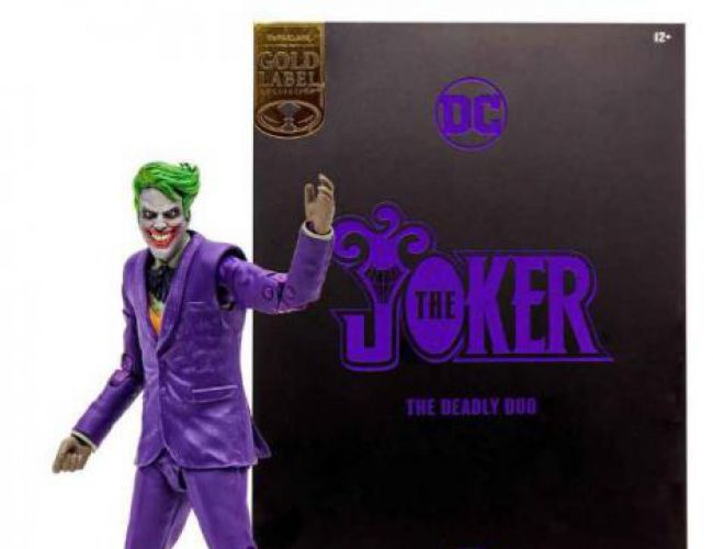 DC UNIVERSE 7IN FIGURE - THE JOKER (THE DEADLY DUO - GOLD LABEL)