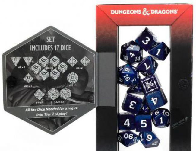 DND ADVENTURE DICE: ROGUE BLUE PURPLE