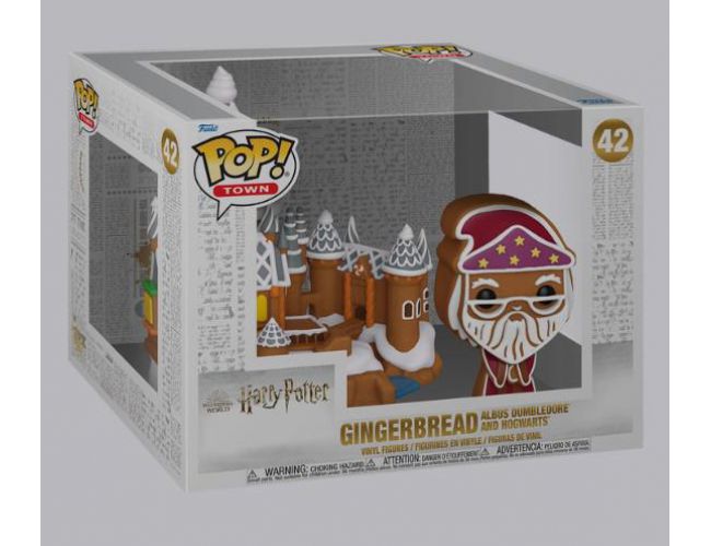 POP! HARRY POTTER: GINGERBREAD ALBUS DUMBLEDORE AND HOGWARTS