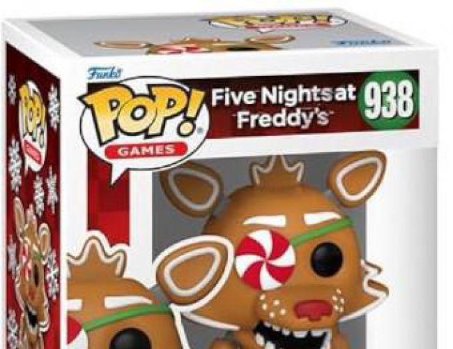 POP VG FNAF HOLIDAY FOXY