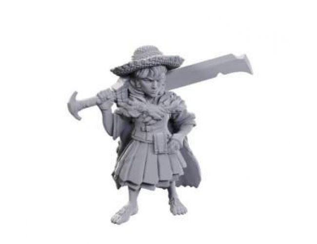 PF UNPAINTED MINIS WV23 FEMALE HALFLING MAGUS LOW-LEVEL