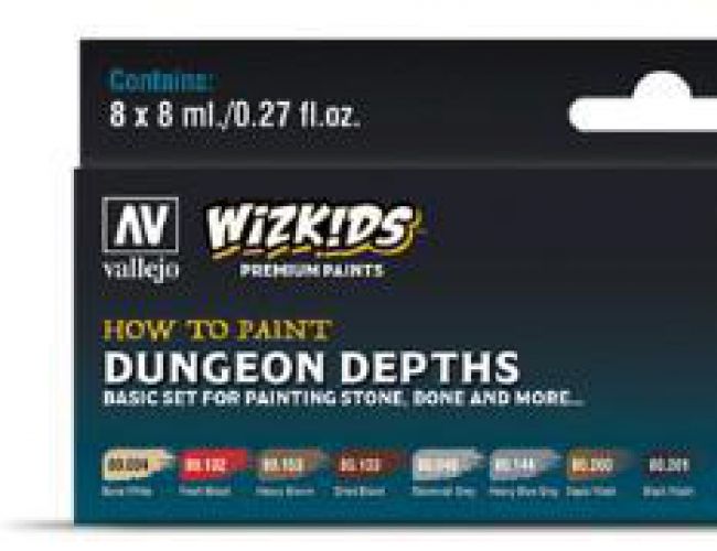 VALLEJO: WIZKIDS PREMIUM SET DUNGEON DEPTHS