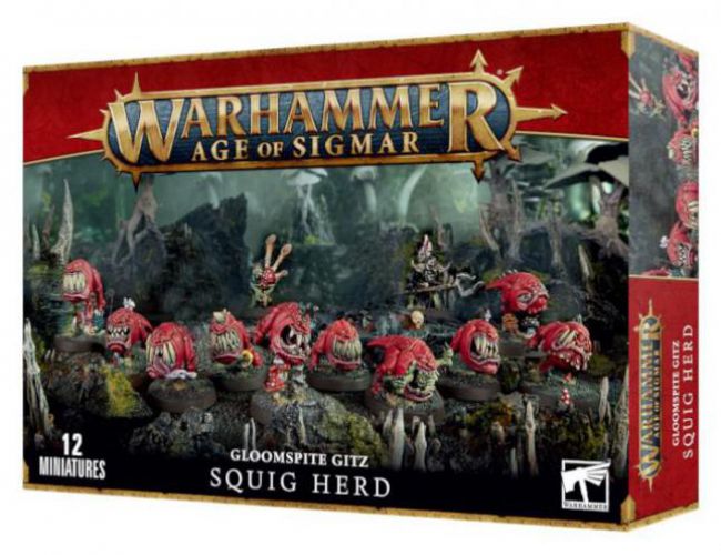 GLOOMSPITE GITZ: SQUIG HERD (MSRP $67.50)