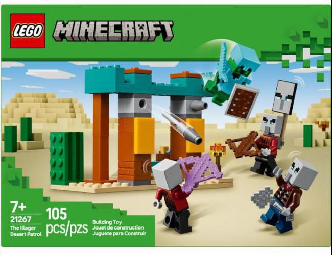 LEGO® 21267 Minecraft The Illager Desert Patrol