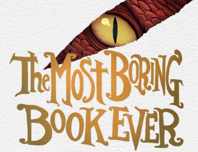 MOST BORING BOOK EVER by Brandon Sanderson *needs sticker