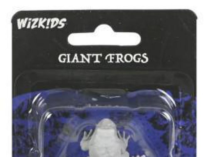 WIZKIDS UNPAINTED MINIS WV22 GIANT FROGS