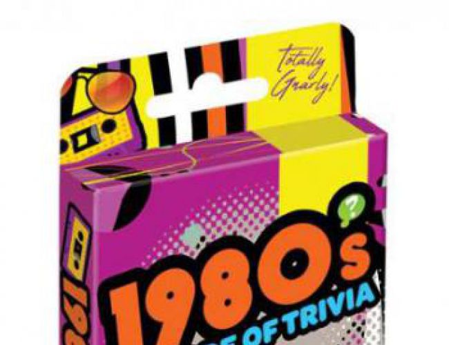 1980's A DECADE OF TRIVIA CARD GAME