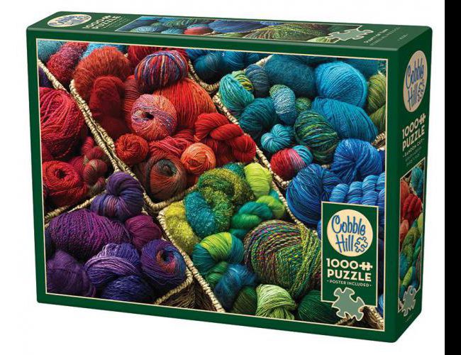 COBBLE HILL 1000 PCS PLENTY OF YARN