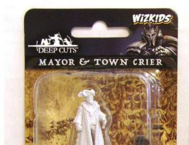 UNPAINTED MINIS: MAYOR & TOWN CRIER