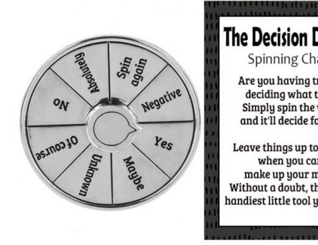 THE DECISION DECIDER - SPINNING CHARM