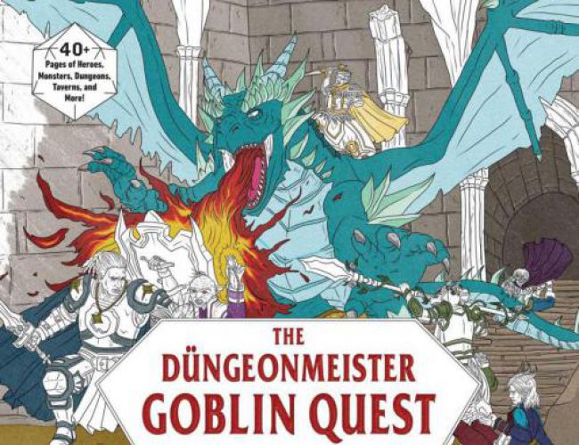 THE DUNGEONMEISTER GOBLIN QUEST COLOURING BOOK