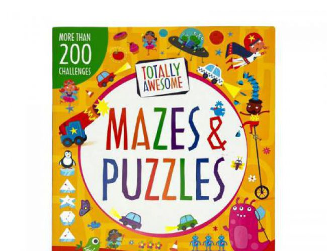 TOTALLY AWESOME MAZES AND PUZZLES BOOK