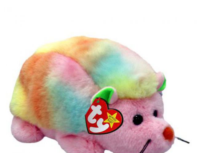 TY BEANIE BABIES - RUFFLES HEDGEHOG PASTEL REG