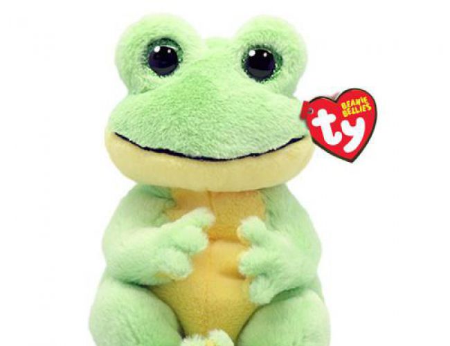TY BEANIE BELLIES REG - SNAPPER FROG