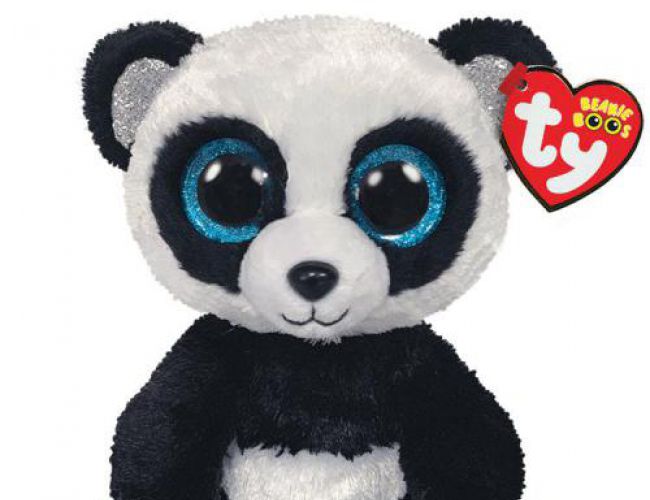 TY BEANIE BOOS REG - BAMBOO PANDA BEAR