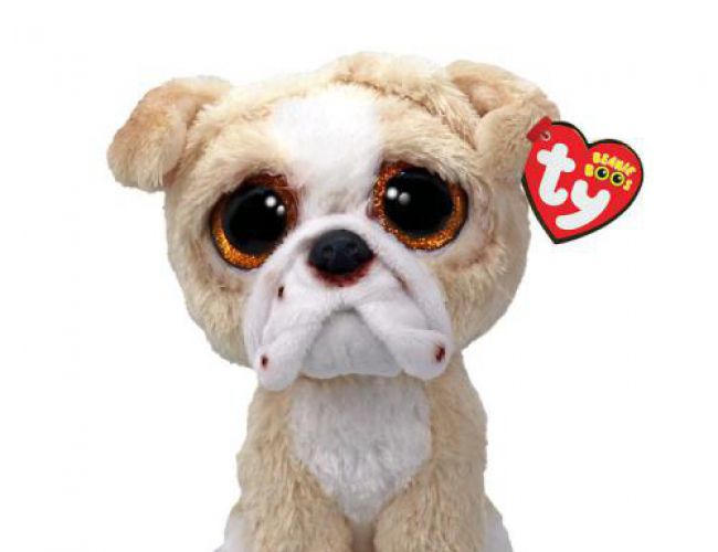 TY BEANIE BOOS REG - POOCH bulldog