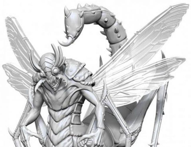 UNPAINTED MINIS: DERAKNI (LOCUST DEMON)