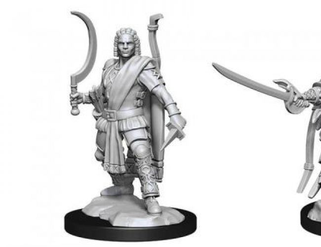 UNPAINTED MINIS: RANGER HUMAN MALE
