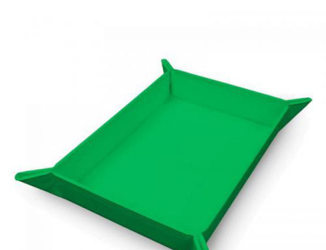 UP FOLDABLE DICE TRAY - VIVID GREEN (MAGNETIC)