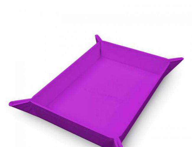UP FOLDABLE DICE TRAY - VIVID PURPLE (MAGNETIC)