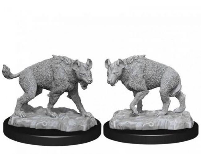 UNPAINTED MINIS: HYENAS